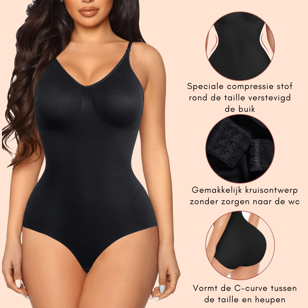 Shapewear-Kropp med hög kompression 1+1 gratis